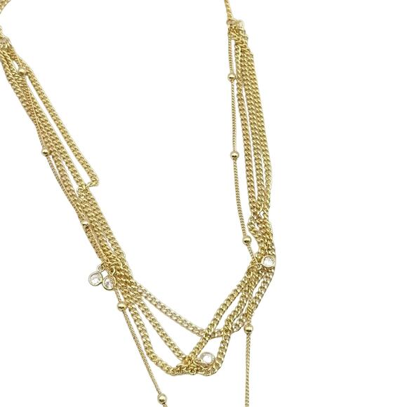 Ettika Chloe Tassel Necklace - Size OS - NIP - Picture 3 of 5